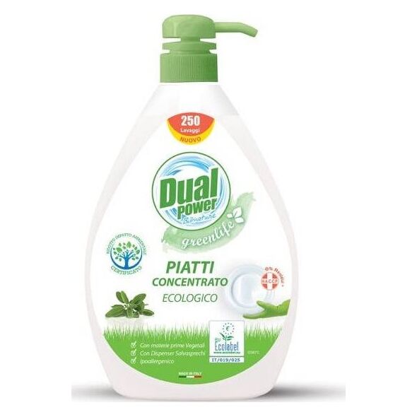 Dual Power Ekologiczny żel do mycia naczyń Greenlife 1L