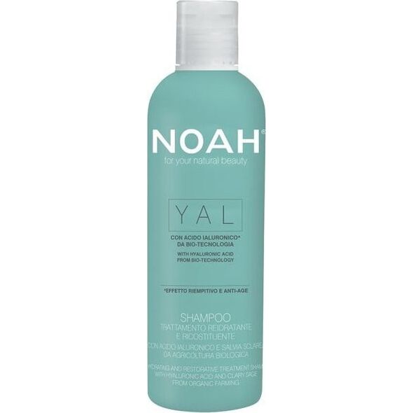 Noah Regenerujący, nawilżający szampon do włosów z kwasem hialuronowym i szałwią Noah 250 ml
