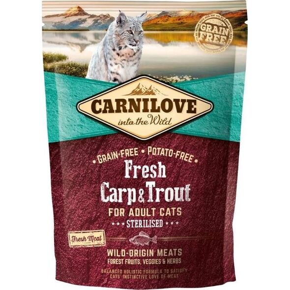 Animonda CARNILOVE CAT Fresh Carp & Trout Sterylised 2kg