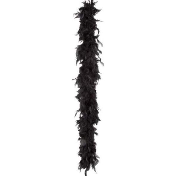 Aster Szal boa czarny 50g uniw