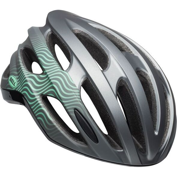 Bell Kask Formula Tsunami Matte Gloss Gunmetal miętowy r. L (58-62cm)
