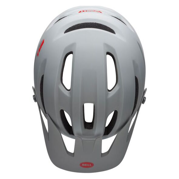 Bell Kask mtb 4Forty Cliffhanger Matte Gloss Gray Crimson r. M (55-59cm) (BEL-7101645)