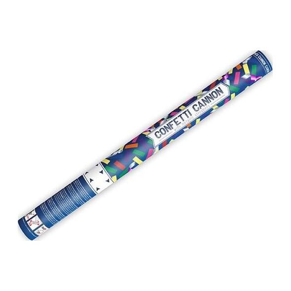Party Deco Tuba strzelająca konfetti, kolorowe serpentyny, 60 cm uniwersalny