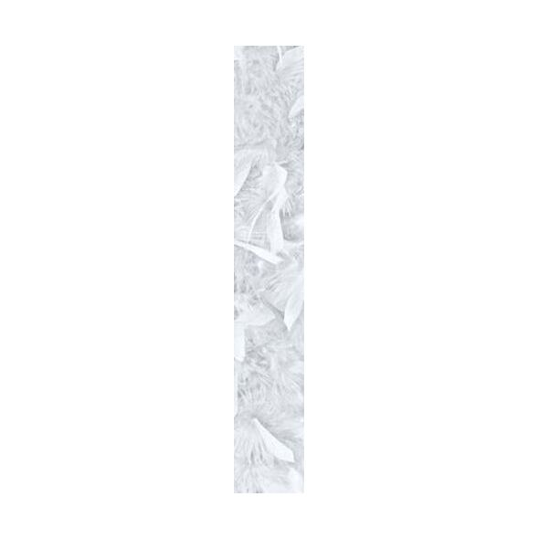 Party Deco Szal boa biały, 180 cm uniwersalny