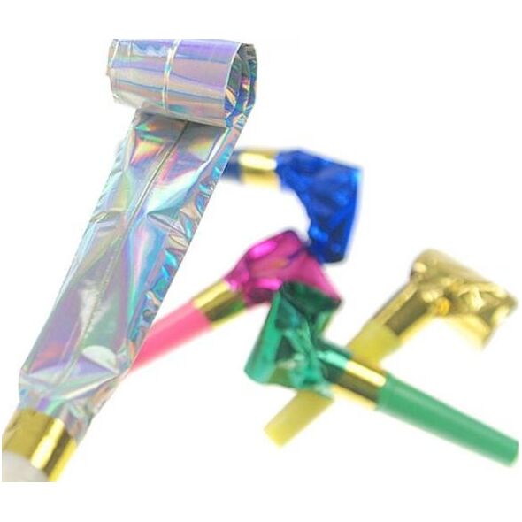 Party Deco Gwizdki holograficzne, mix, 120 szt. uniwersalny