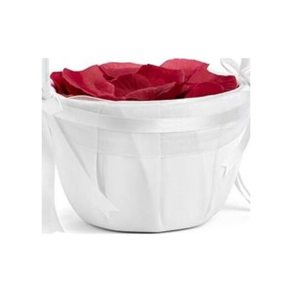 Party Deco Koszyczek na płatki róż lub pieniądze, biały, 26 cm. uniwersalny
