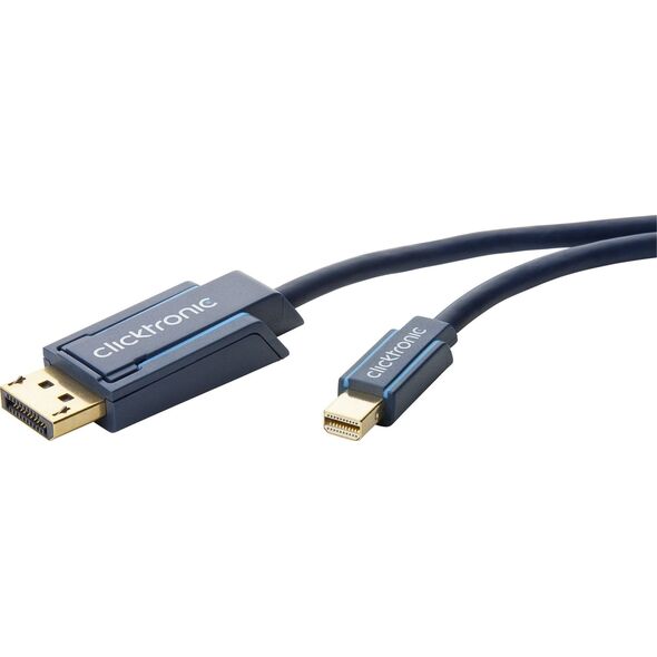 Kabel Clicktronic DisplayPort Mini - DisplayPort 3m niebieski (RB70739)