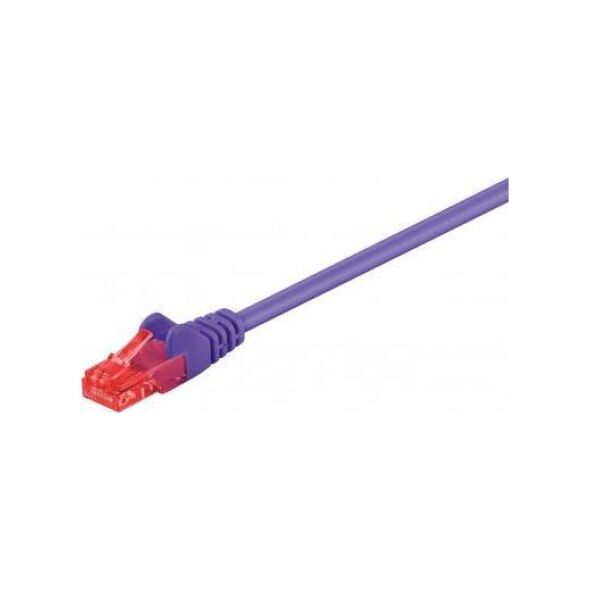 Goobay Goobay CAT 6 Patch Cable U/UTP Violet 3m