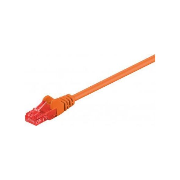 Goobay Goobay CAT 6 Patch Cable U/UTP orange. 0.5m