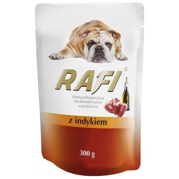 Rafi Karma mokra Rafi z indykiem saszetka 300g