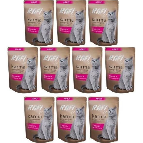 Rafi RAFI KOT saszetka 100g ADULT INDYK /10