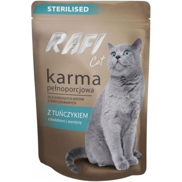 Rafi RAFI KOT saszetka 100g STERILISED TUŃCZYK /10