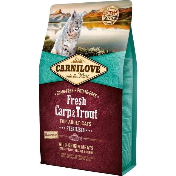 VAFO PRAHS CARNILOVE KOT FRESH 6KG CARP&TROUT STERILISED
