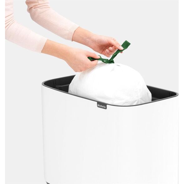 Kosz na śmieci Brabantia New Icon na przycisk 36L biały (313507)