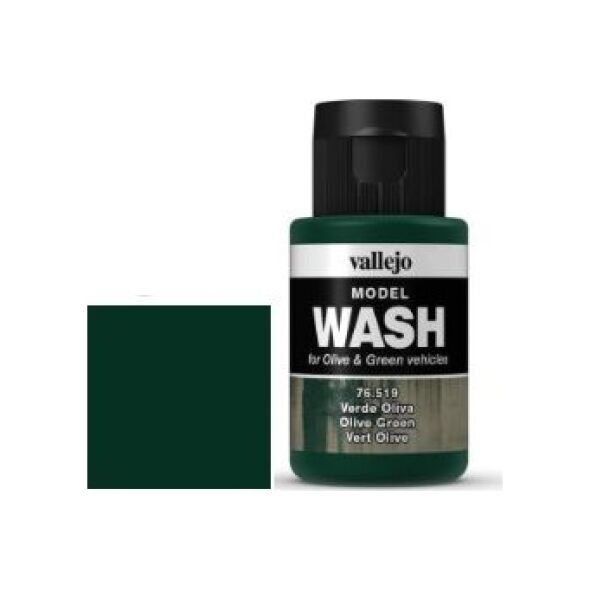 Vallejo Vallejo Model Wash Olive Green 76519 uniwersalny
