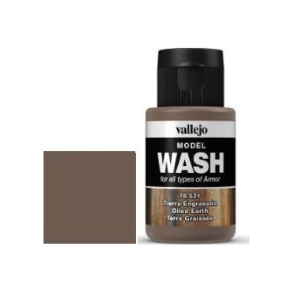 Vallejo Vallejo Model Wash Oiled Earth 76521 uniwersalny
