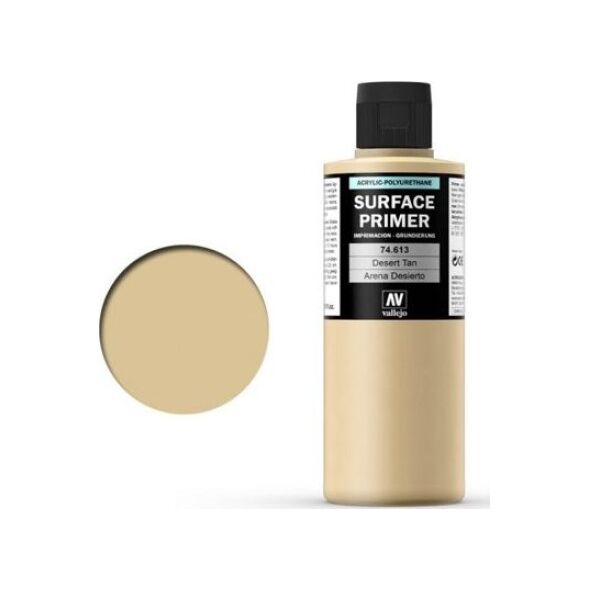 Vallejo Desert Tan Base 200 ml. Podkład Akrylowy Vallejo Surface Primer uniwersalny