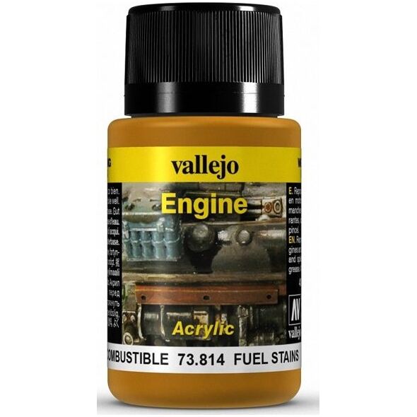 Vallejo Engine Effects Fuel Stains / zacieki olejowe uniwersalny