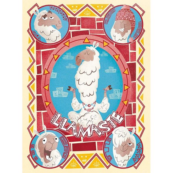 Clementoni Puzzle 500 elementów Fantastic Animals - Llamaste