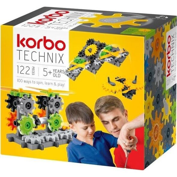 Korbo Klocki Technix 122 elementy