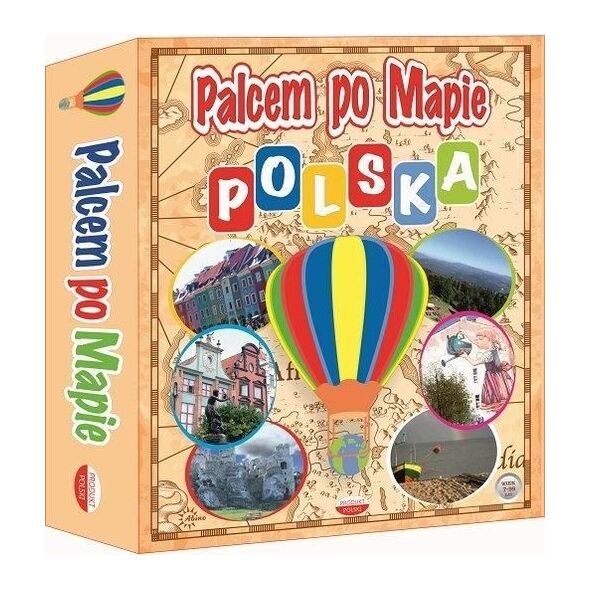 Abino Gra Palcem po mapie - Polska