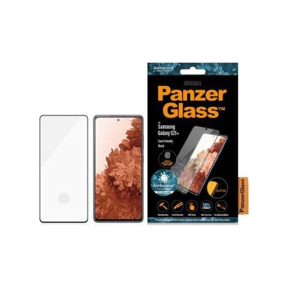PanzerGlass Szkło hartowane E2E Microfracture Fingerprint do Galaxy S21+ (7257)
