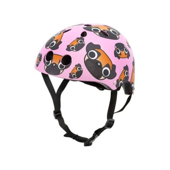 Mini Hornit Kask rowerowy Pug różowy r. 53-58cm (PUM914)