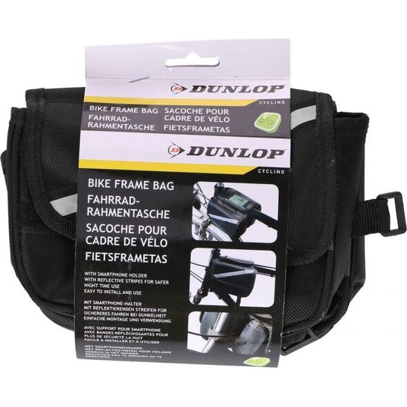 Dunlop Sakwa rowerowa Bike Frame Bag 9x18x19cm