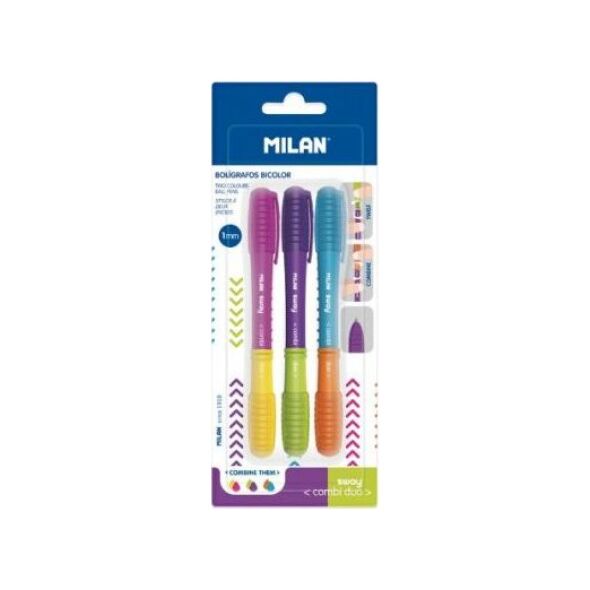 Milan Długopis Sway Combi Duo 3szt