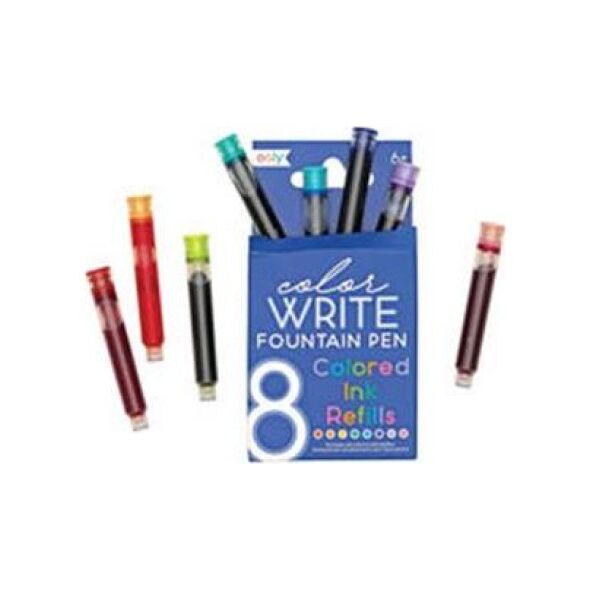 Kolorowe Baloniki Kolorowe naboje uzupełniające Color write 8szt