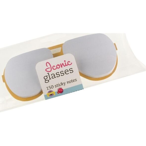 Thinking Gifts Okulary - karteczki samoprzylepne szare (328122)