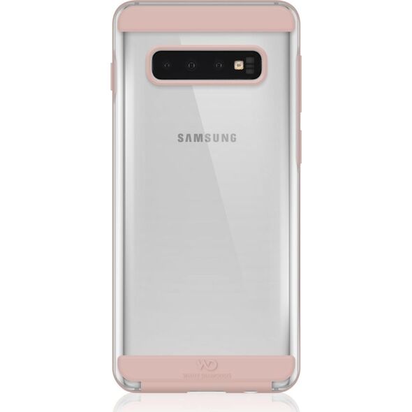 White diamonds WD "Innocence Clear" FUTERAŁ GSM DLA SAMSUNG S10, ROSE GOLD