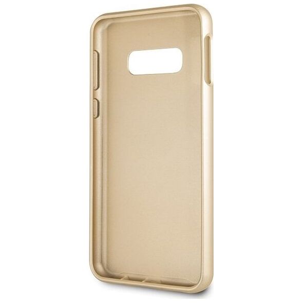 Guess Guess GUHCS10LIGLGO S10e G970 złoty /gold hard case Iridescent uniwersalny