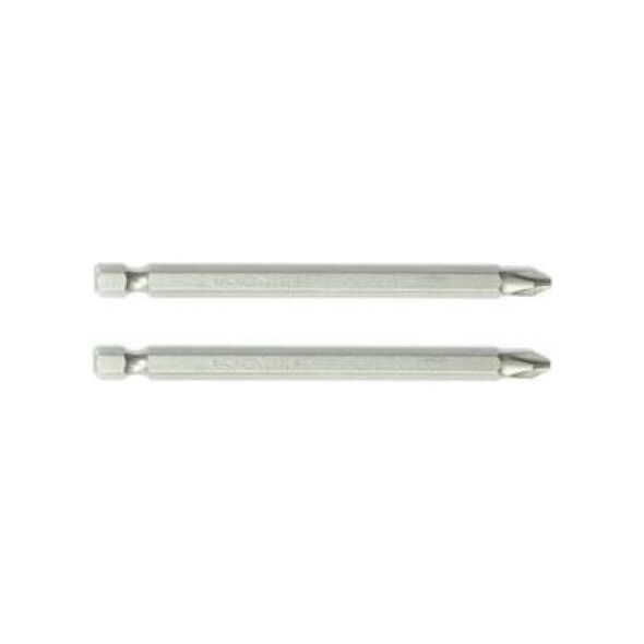 Dedra Końcówki wkrętakowe PH2x100mm, 2szt blister (18A06PH22-02)