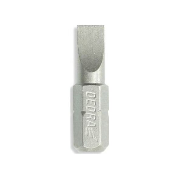 Dedra Końcówki wkrętakowe płaskie SL5.5x25mm, 3szt blister (18A00SL550-03)