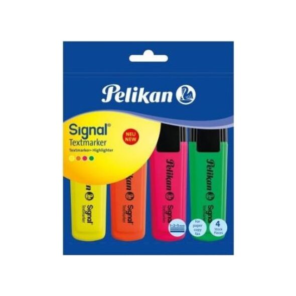 Pelikan Zakreślacz Signal 496 4 kolory