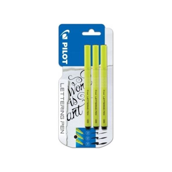 Pilot Marker do kaligrafii Lettering pen BLX3 3szt
