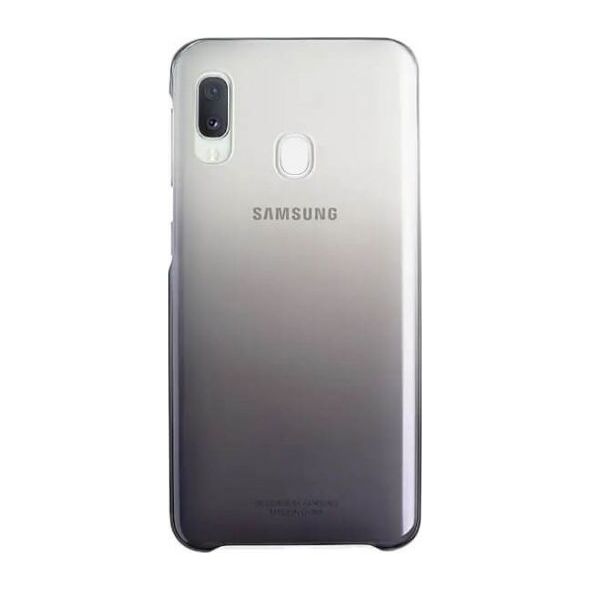 Samsung Etui Gradiation Cover Galaxy A20e czarne (EF-AA202CBEGWW)