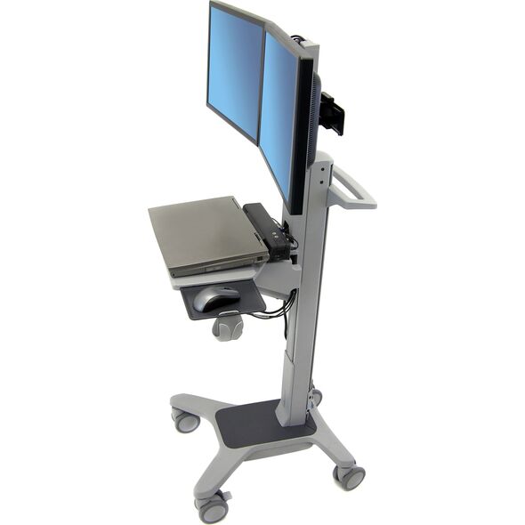 Ergotron Stojak podłogowy na 2 monitory 10" -22" Neo-Flex Dual WideView (24-194-055)
