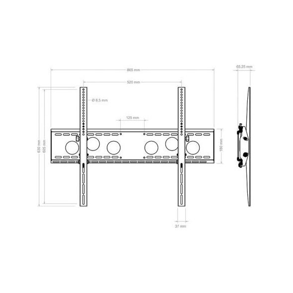Hagor Uchwyt ścienny WH 85 T-HD 55'' - 110''