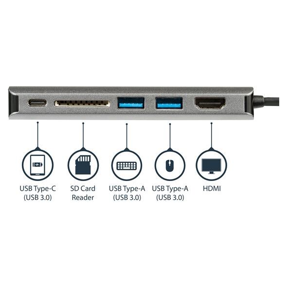 Stacja/replikator StarTech USB-C (DKT30CSDHPD3)