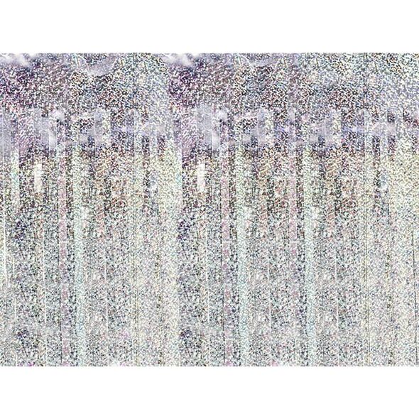 Kurtyna imprezowa, holograficzna, 90x250 cm. uniwersalny