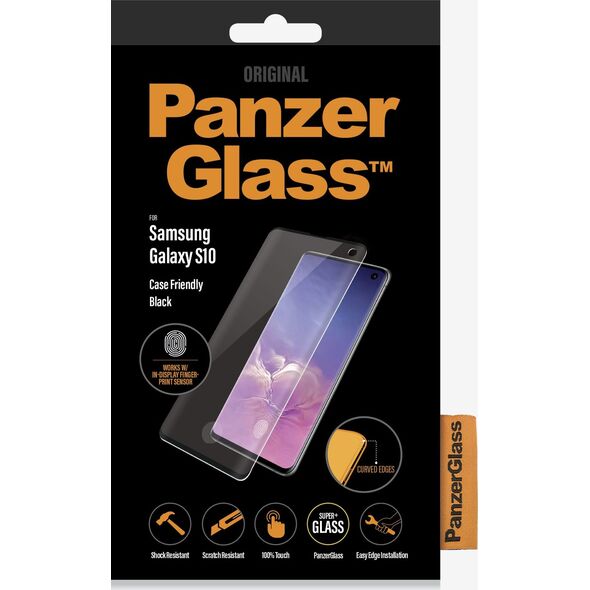 PanzerGlass Szkło hartowane do Samsung Galaxy S10 Case Friendly (7185)