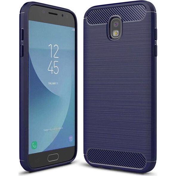 CASE ETUI CARBON LUX NIEBIESKI HUAWEI Y9 2019 standard