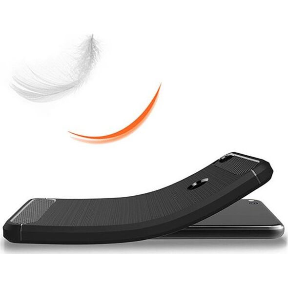 CASE ETUI CARBON LUX NIEBIESKI IPHONE XS MAX standard