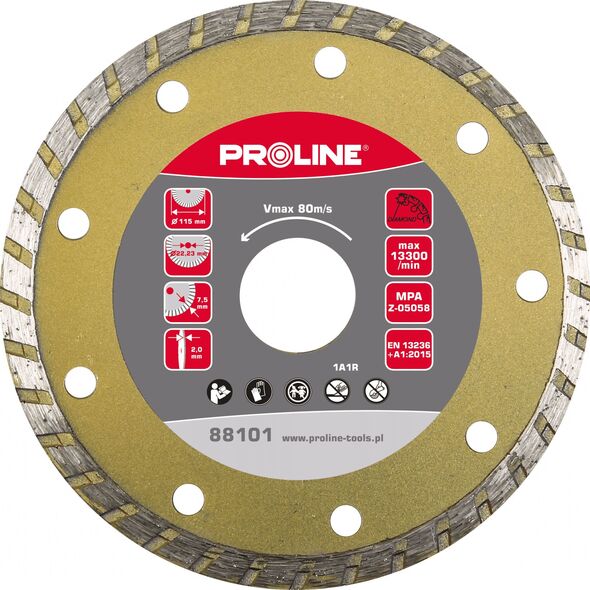 Pro-Line tarcza diamentowa turbo 230x2.8x7.5x22.23 (88104)