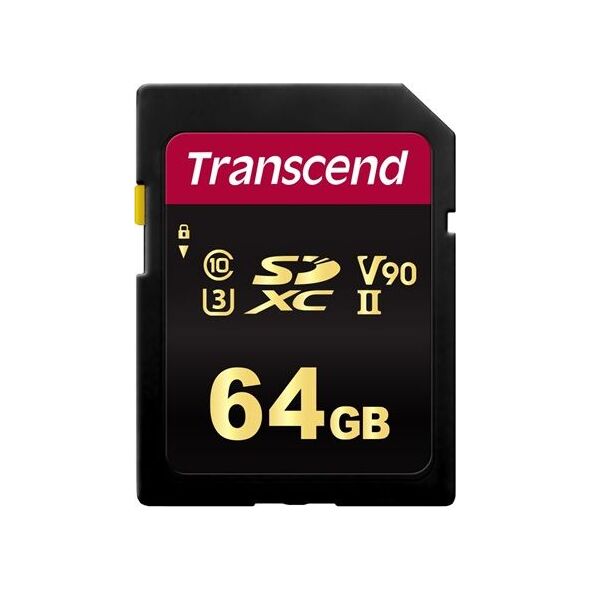 Karta Transcend 700S SDXC 64 GB Class 10 UHS-II/U3 V90 (TS64GSDC700S)