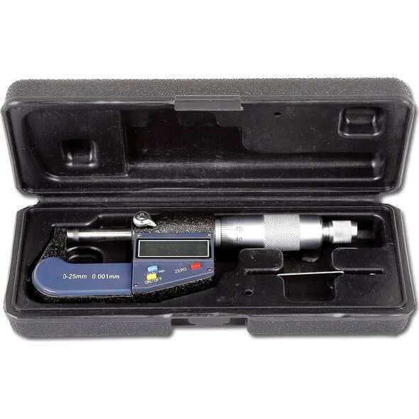Pro-Line mikrometr elektroniczny 0-25mm, dokładność 0,001mm (20519)