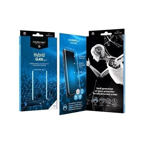 MyScreen Protector MS HybridGLASS Edge 3D iPhone X/Xr czarny/black