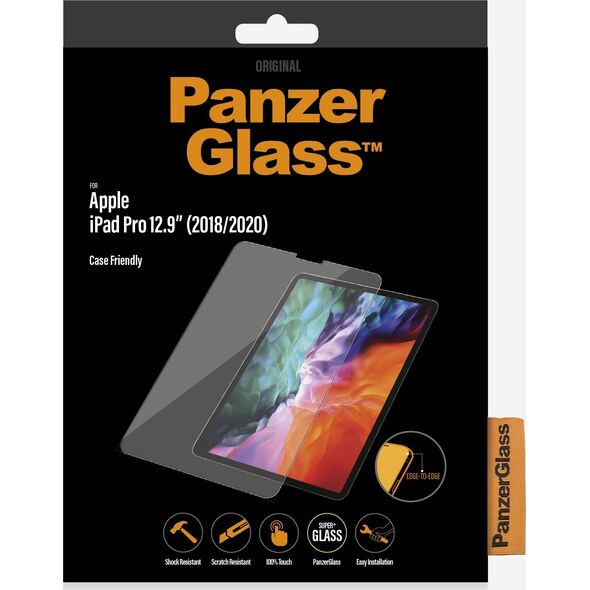 PanzerGlass Szkło hartowane do Apple iPad Pro 12.9" 2018 & 2020 (2656)